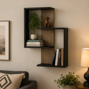 Wood Wall Shelf Display Shelf (WS0156)
