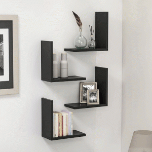 Set Of 4 Pcs L Shaped Shelf (WS0109)