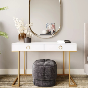 Home Office Two-Drawers Computer Desk Vanity Table (WS0150)