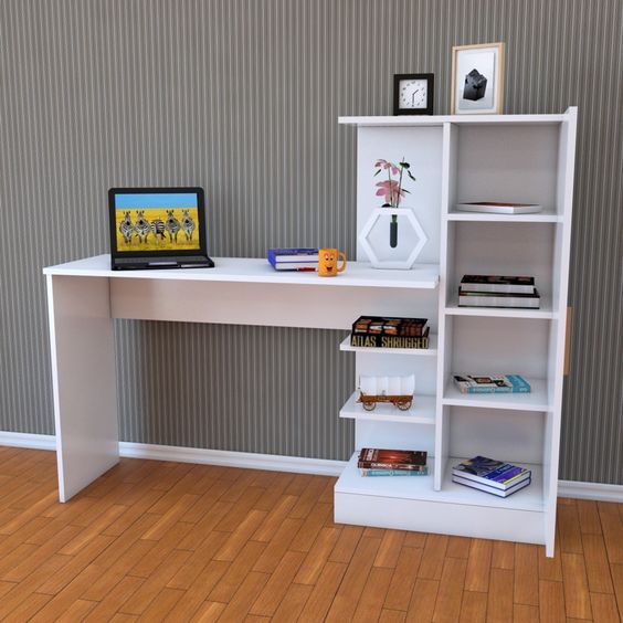 Luxury-Study table for bed room (WS0154) - Image 3