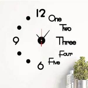 Modern DIY Wall Clock (WC0141)