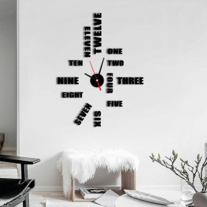 Modern DIY Wall Clock (WC0152)