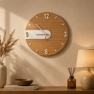 Creative Wooden Wall Clock
