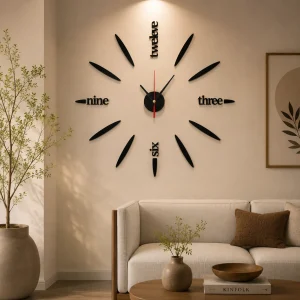Modern DIY Wall Clock (WC0104)