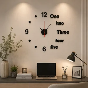 Modern DIY Wall Clock (WC0107)