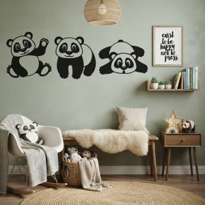 Beautifull Panda Wall Art (WA0011)