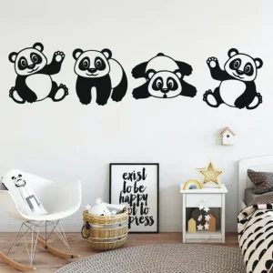 Beautifull Panda Wall Art (WA0011)