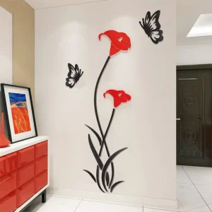 Modern Flower Wallart (WA0016)