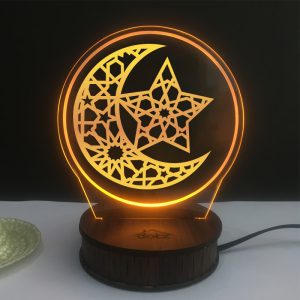 Chand Mubarak 3D Illusion Lamp (IL0128)
