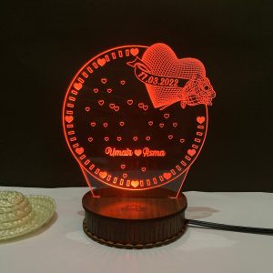 Romantic 3D illusion Lamp (IL0125)