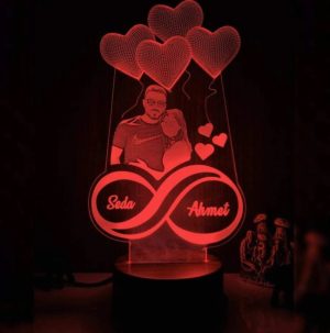Personalized Photo 3D illusion Lamp (ILP103)
