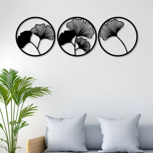 Geometric Flower Wall Art (WA0038)