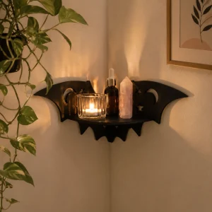Creative Bat Corner Wall Shelf (WA0174)