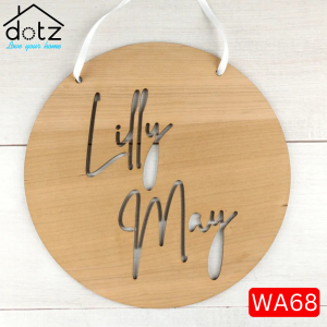 Customized Wooden Wall Art (WA0068)
