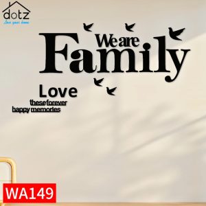 Modern Family Wall Art (WA0149)