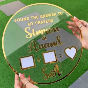 Customized Nikah Frame (CF0005)