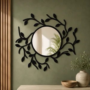 Floral Mirror WallArt (WA0017)