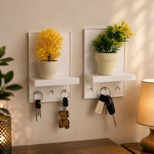 Multi Purpose Wooden Key Holder (WS0169)