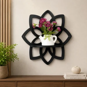 Corner Flower Wall Shelf (WA0171)