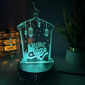 Ramzan Kareem 3D Illusion Lamp (IL0134)
