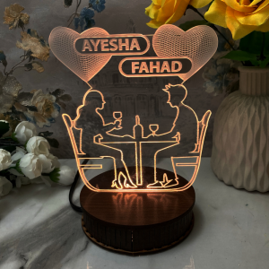 Boy and Girl Romantic Lamp (IL0157)
