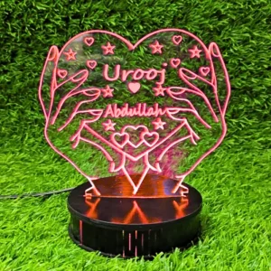 Customized Heart shape Lamp (IL0162)