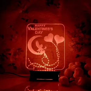 Customized Valentine Day 3D Lamp (IL0167)