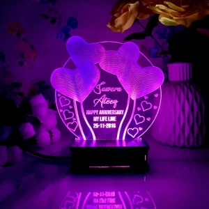 Customized 3D Heart Shape Lmap (IL0171)