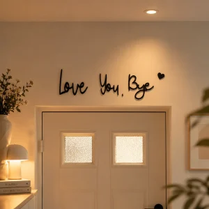 Love You Bye Wall Art (WA0141)