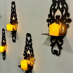 Antique Design Wooden Wall Shelf (WA0147)