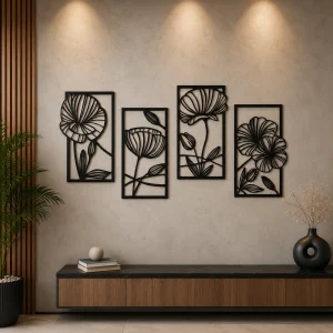 Poppy Flower Wall Art