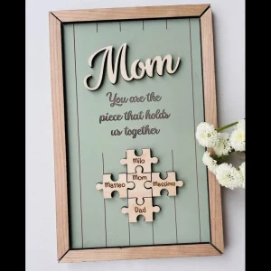 Puzzle Sign Mother's Day Gift 