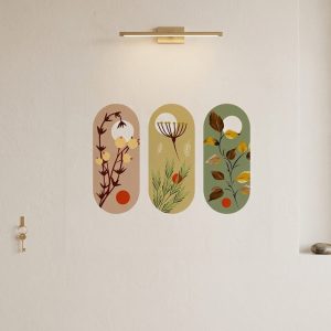 Nature Inspired Floral Wall Art