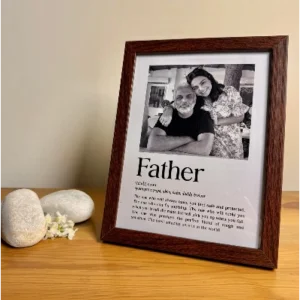 Father Day Frame with Picture