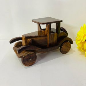 Hand Made Wooden Jeep Model