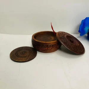 Tea Mat Wooden- Carving