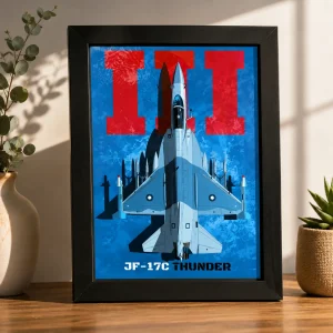 JF-17 Thunder Poster Wall Art