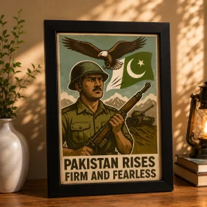 PAK Army Pride Wall Art Frame