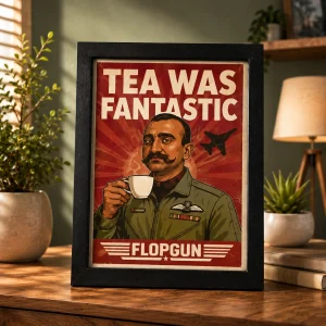 Tea Was Fantestic Wall Art