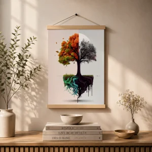 Tree of Two Worlds  Art