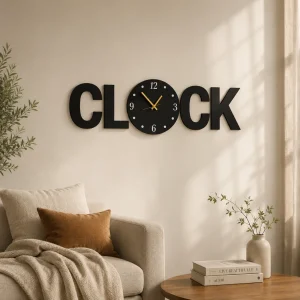 Analog Wooden Wall Clock (WC0174)