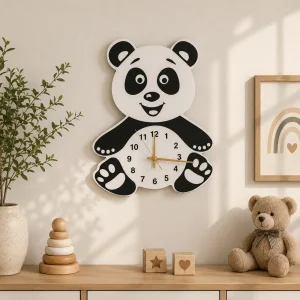 Beautiful Panda Wall Clock (WC0183)