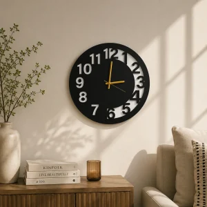 Beautiful Wooden Wall Clock (WC0189)