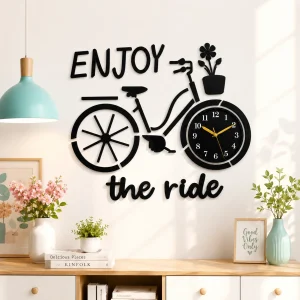 Modern DIY cycle Wall Clock (WC0177)