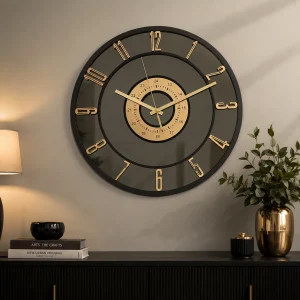European 3D Acrylic Wall Clock