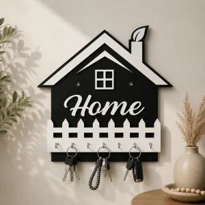 Home Design Wooden Key Holder