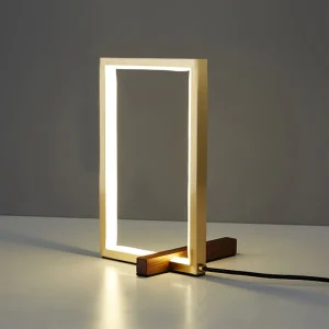 Mid-century Wooden Table Lamp