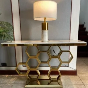 Multi hexa shape TV Console Table