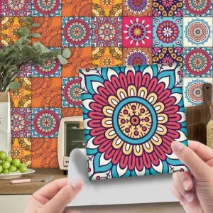 Home Decor Tile Stickers Self Adhesive