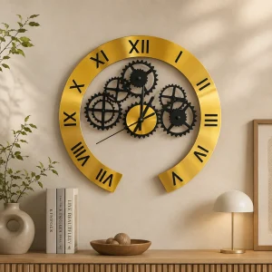 Premium Quality Acrylic Gear Clock